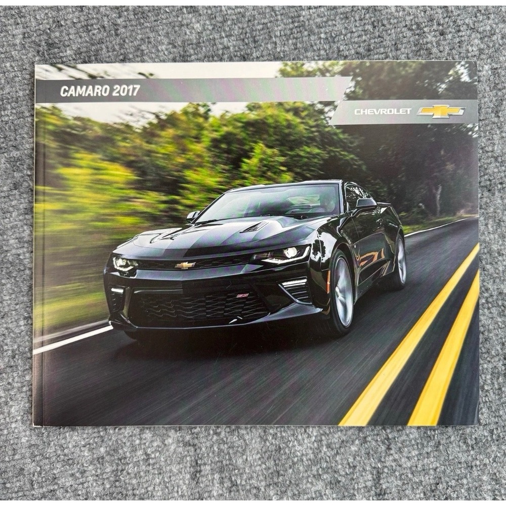 2017 Chevrolet Camaro Sales Brochure‎ Original Chevy Muscle Car Dealer Catalog